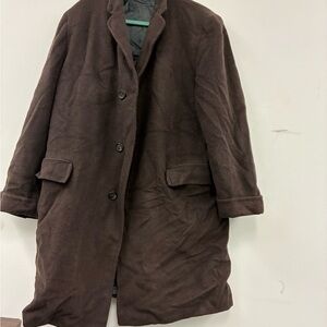 Classic Brown Pea Coat